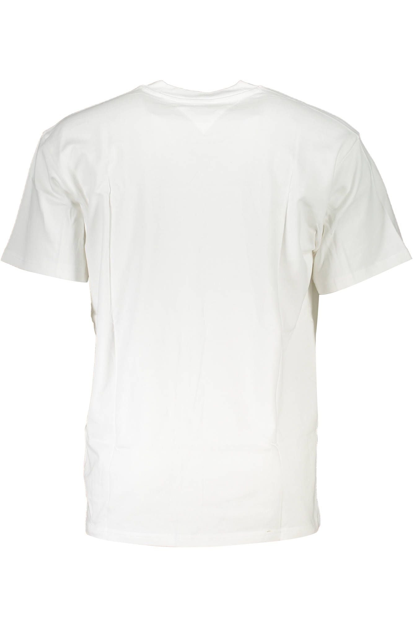 "White Cotton Men T-Shirt"