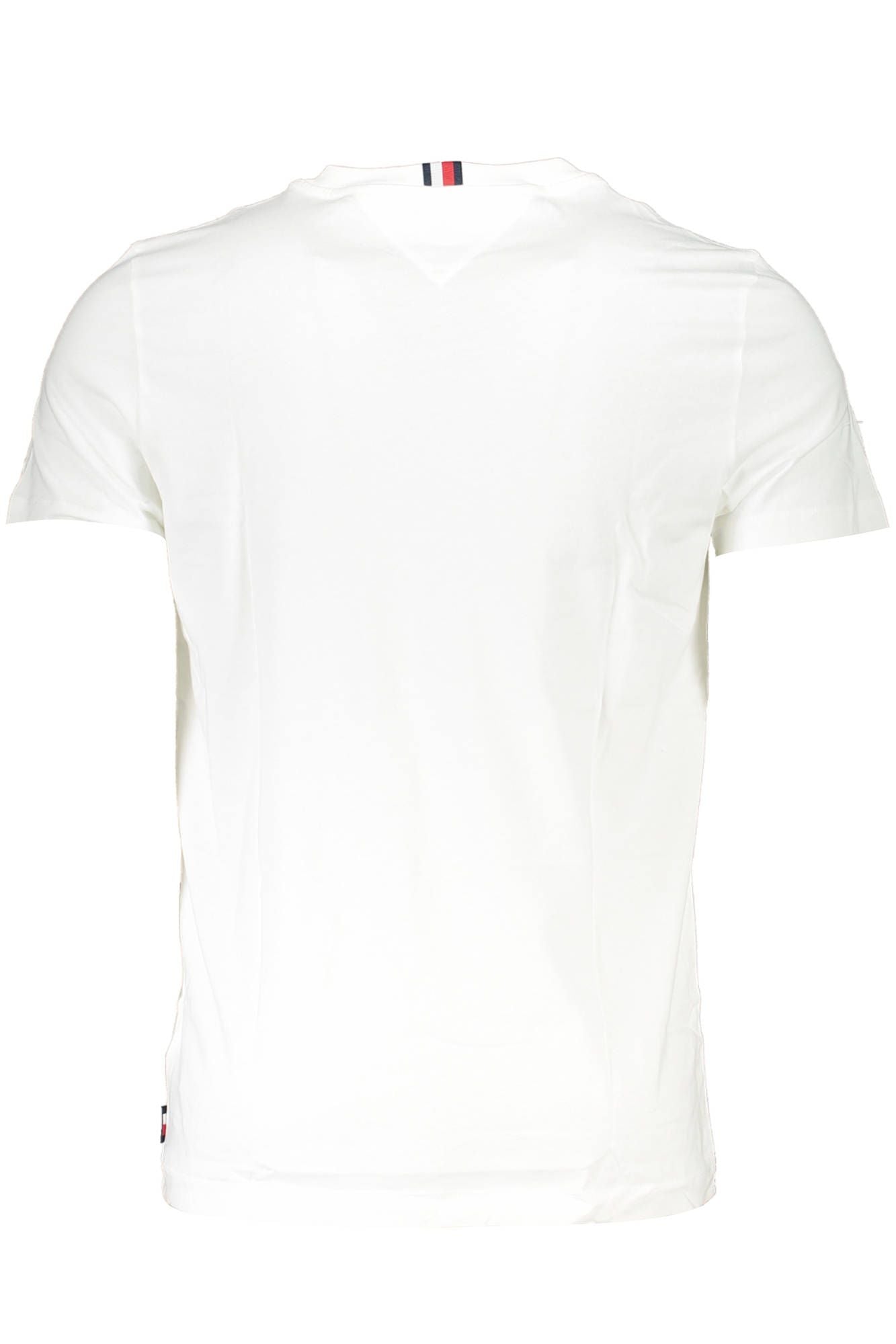 White Cotton Men T-Shirt