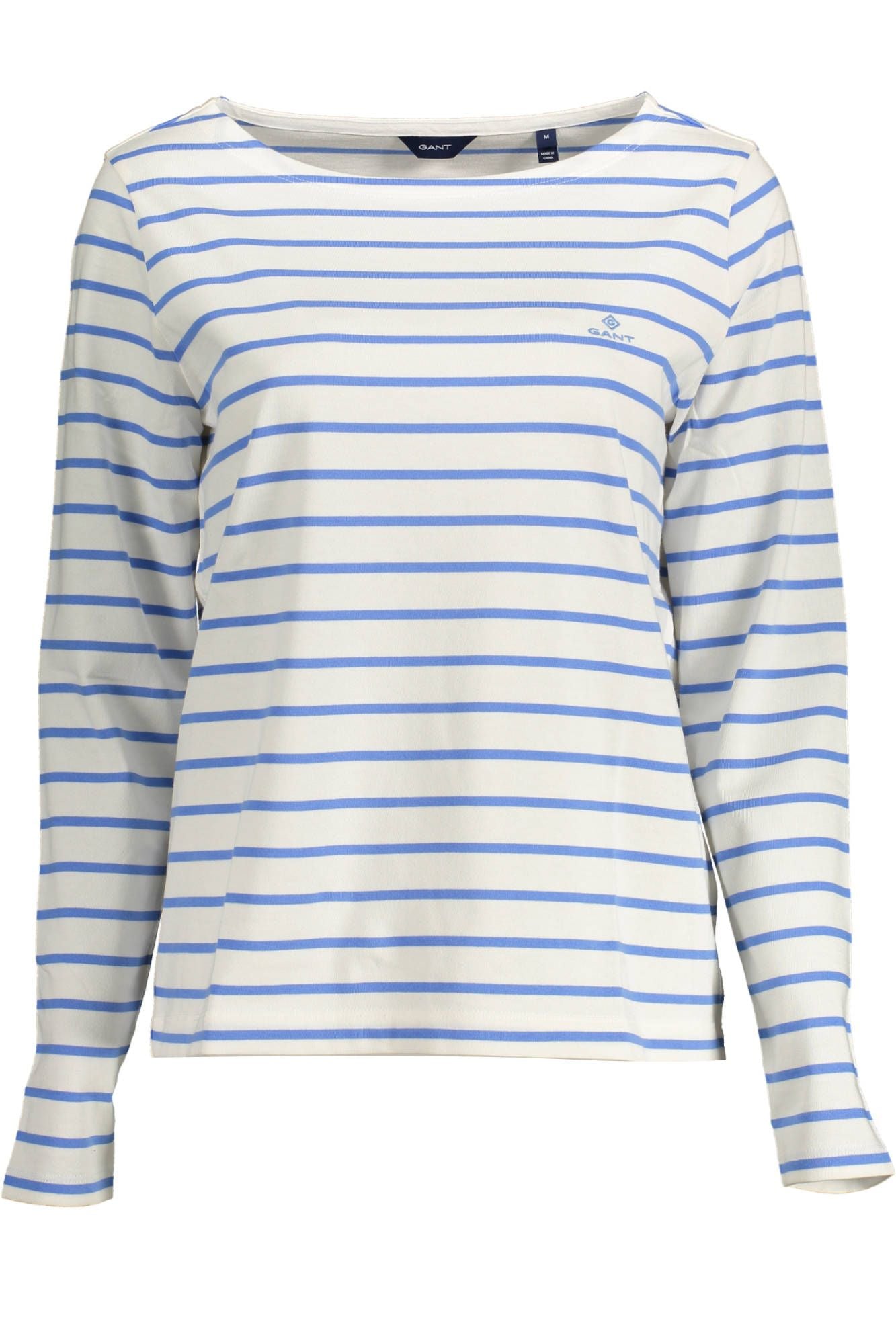 Light Blue Cotton Women Sweater