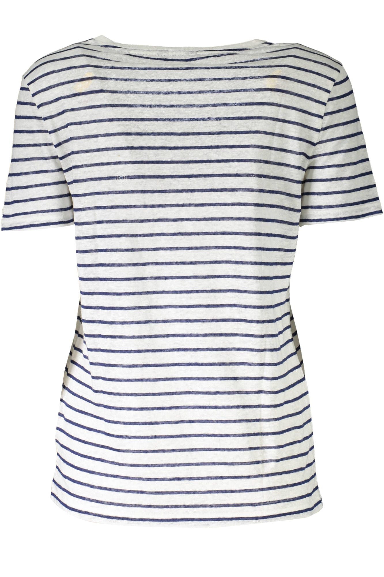 White Linen Women T-Shirt