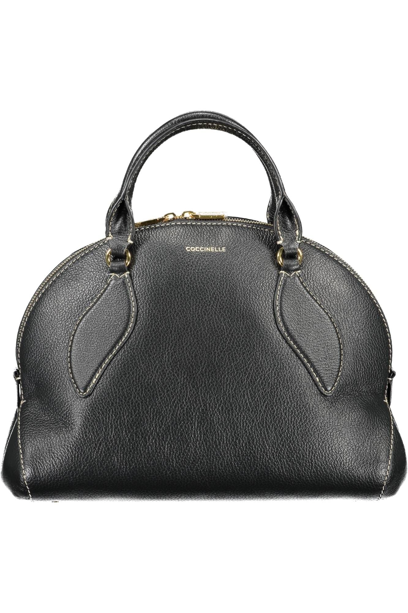 Black Leather Women Handbag