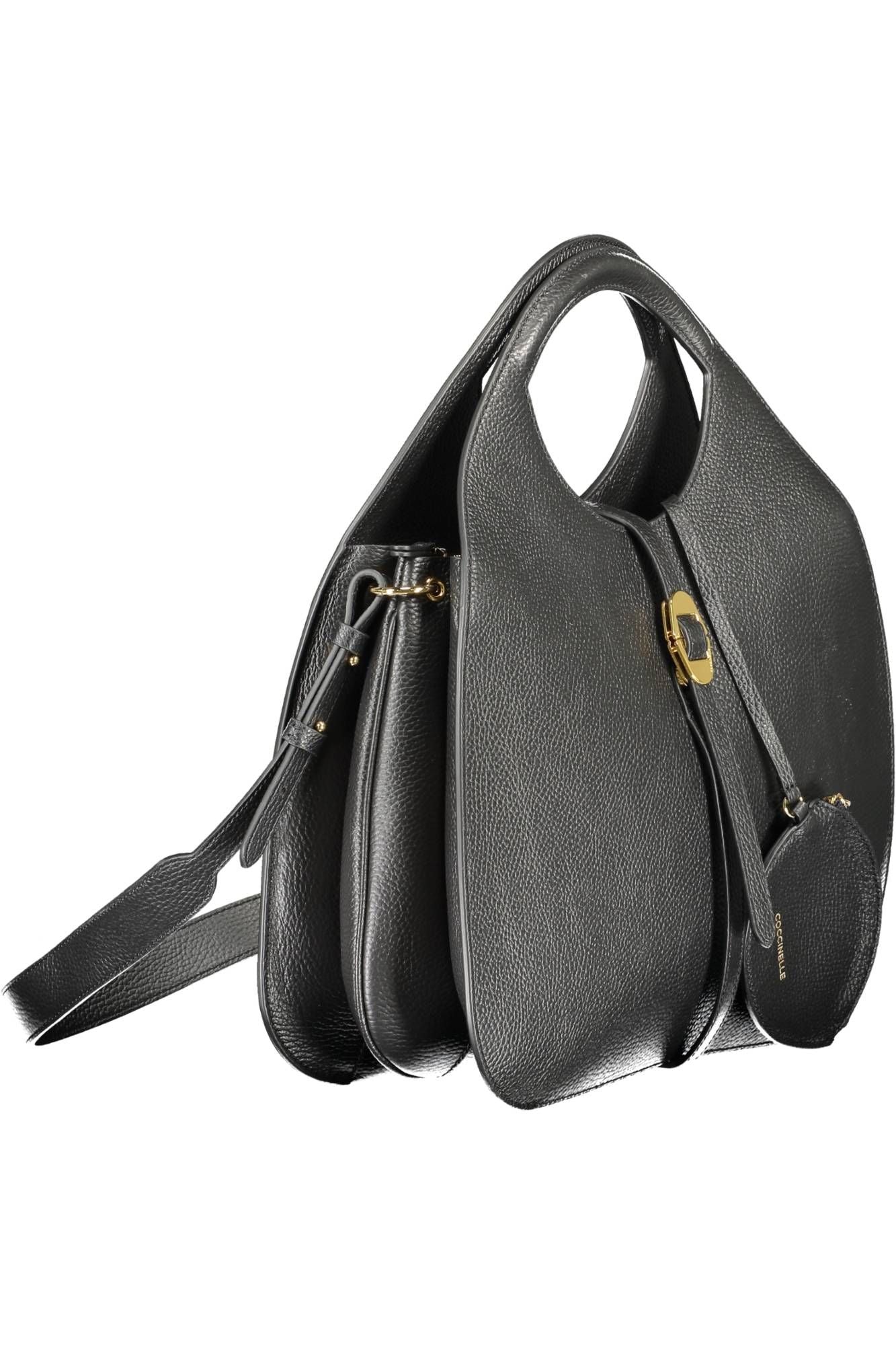 Black Leather Women Handbag