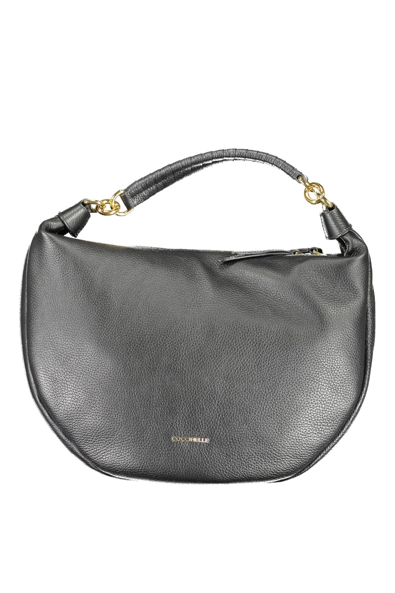 Black Leather Women Handbag