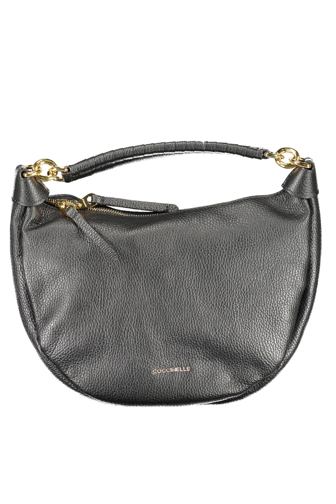 Black Leather Women Handbag