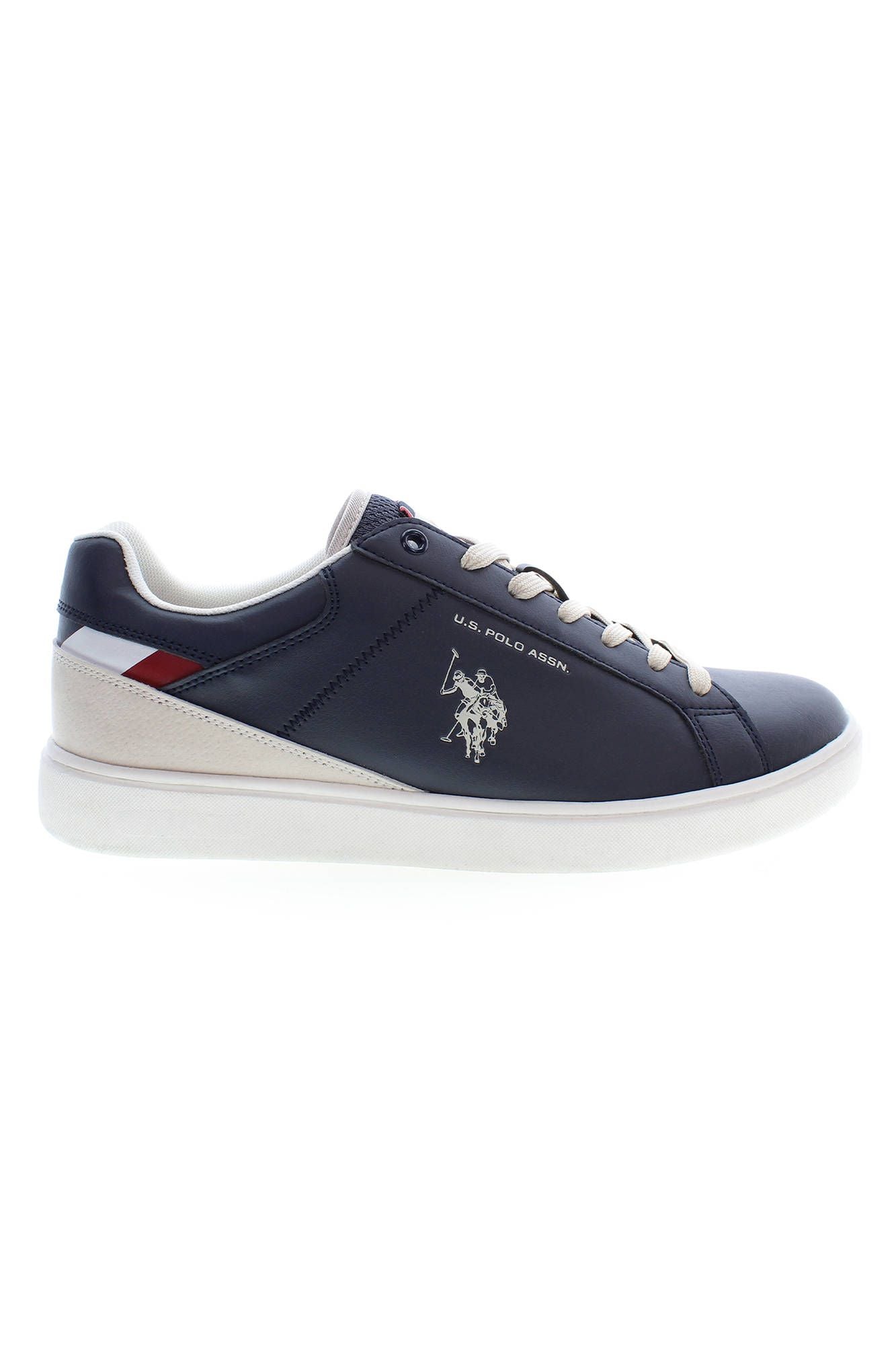 Blue Polyester Men Sneaker