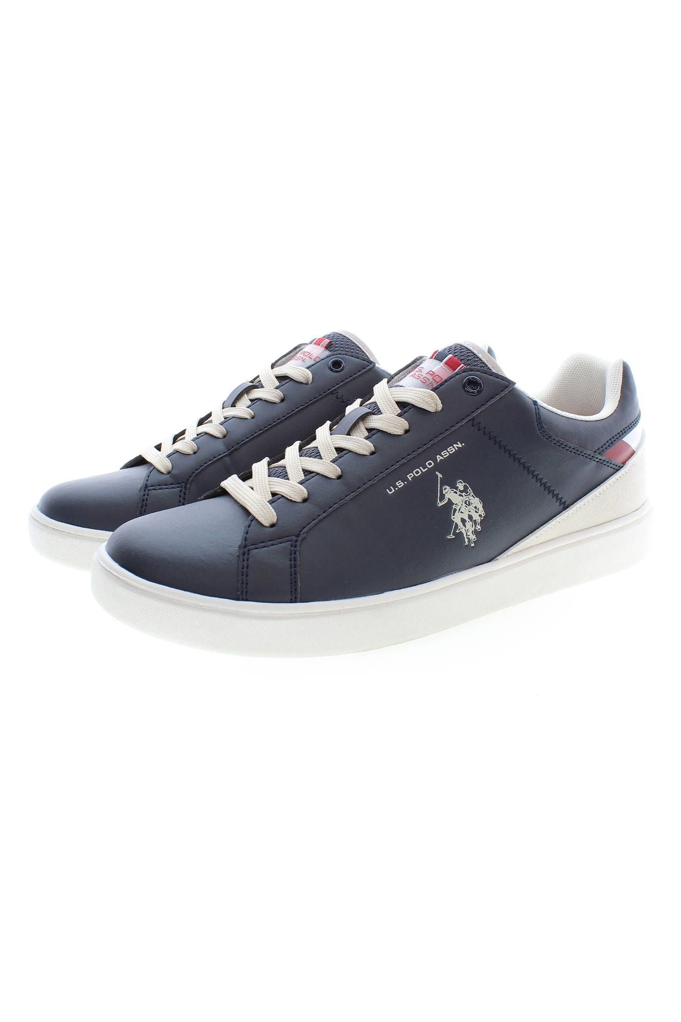Blue Polyester Men Sneaker