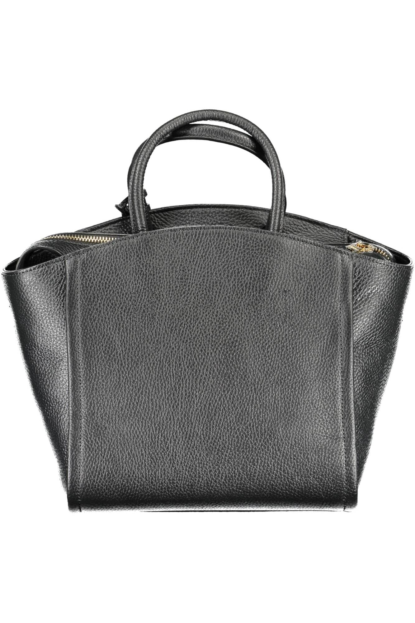 Black Leather Women Handbag