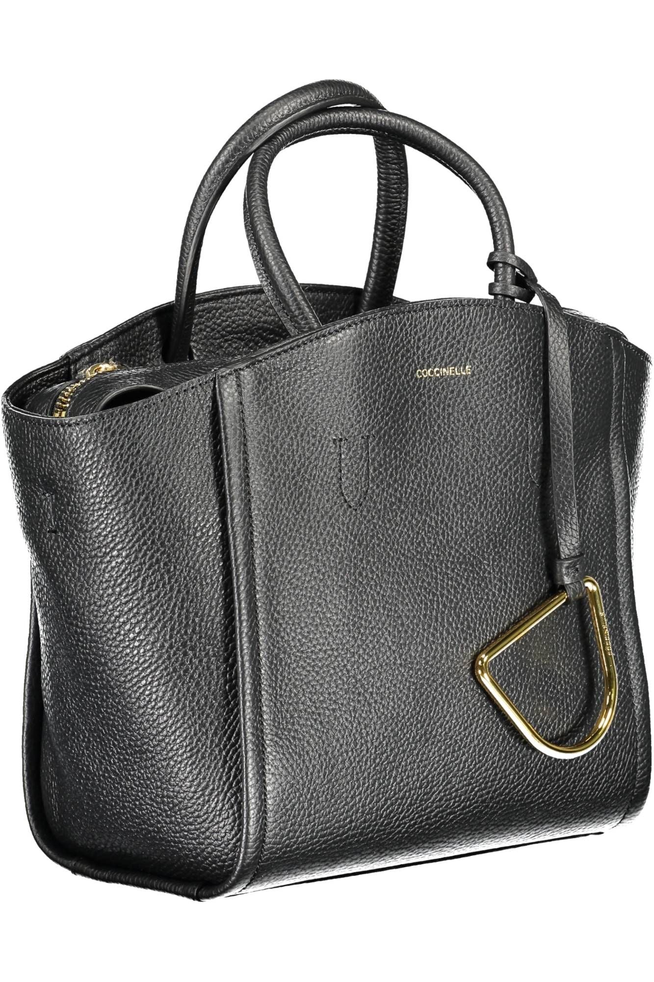 Black Leather Women Handbag