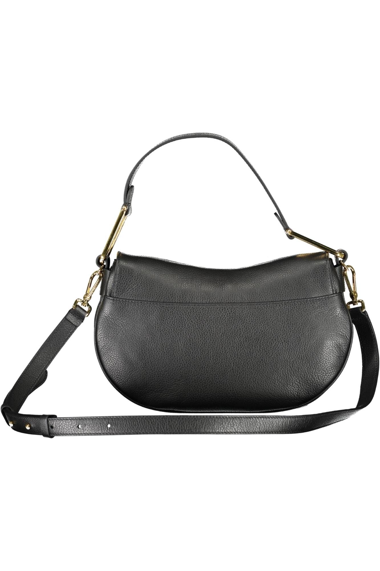 Black Leather Women Handbag