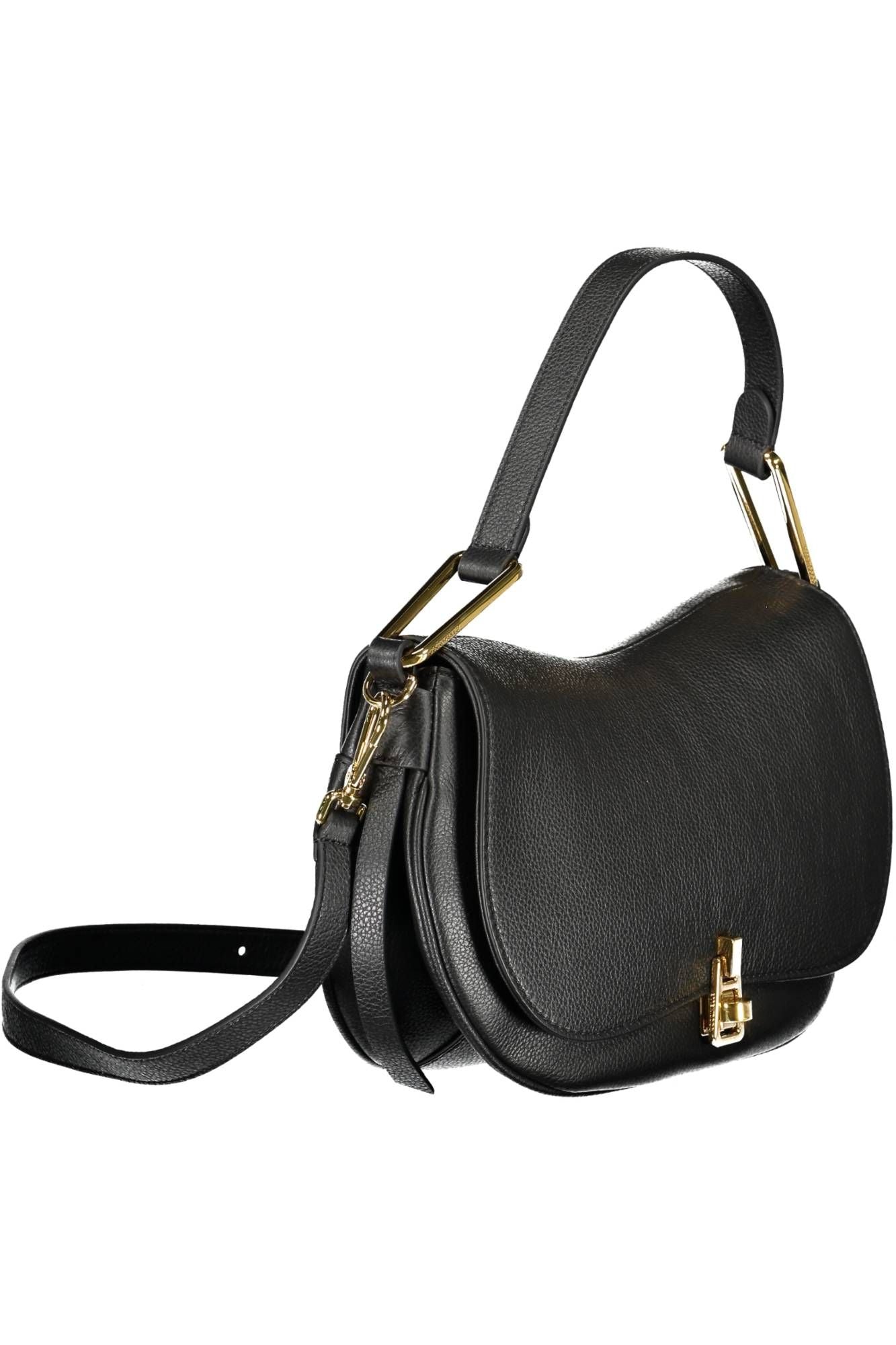 Black Leather Women Handbag