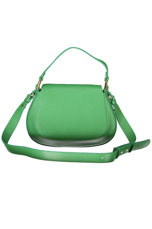 Green Leather Women Handbag