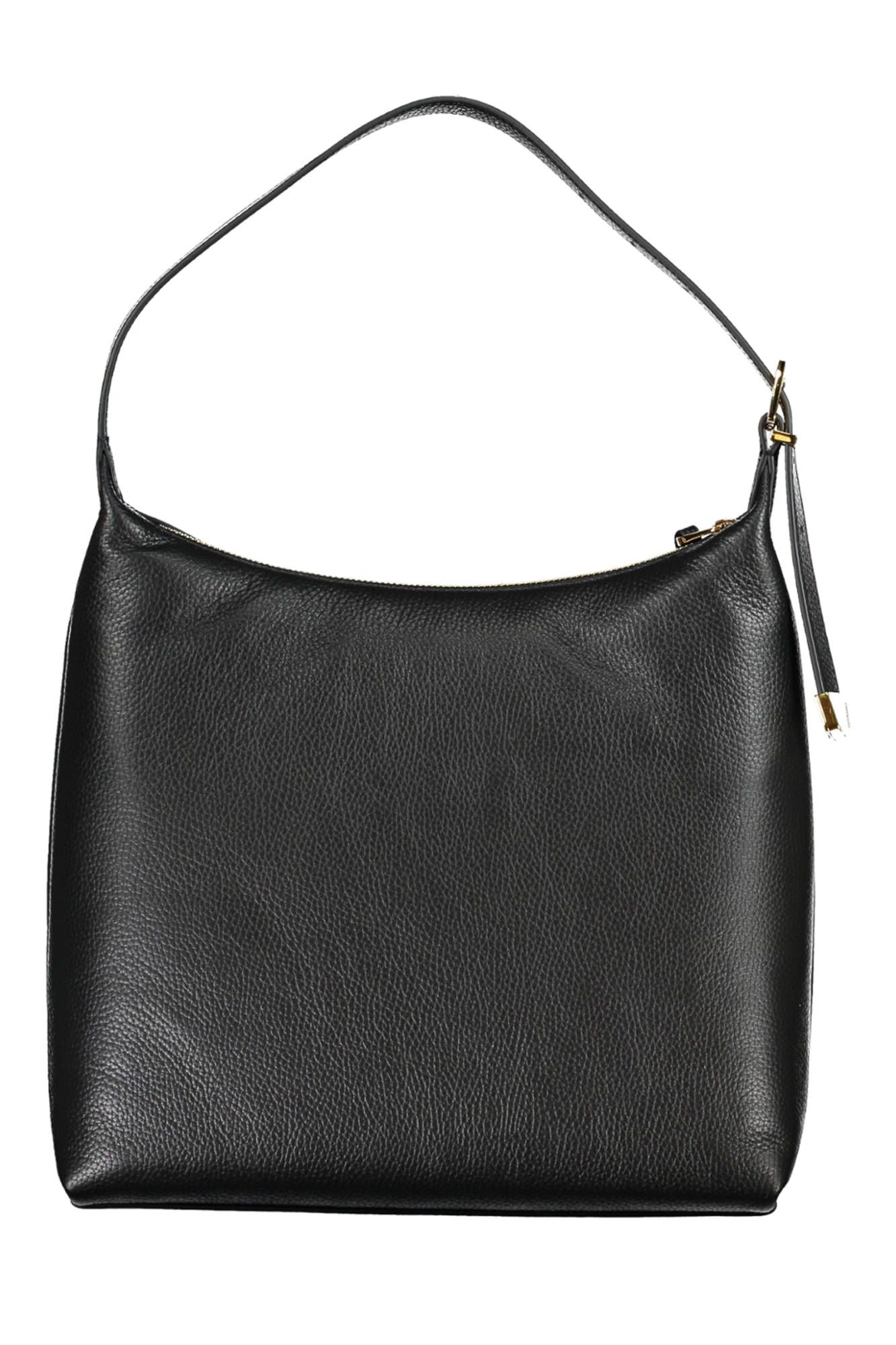 Black Leather Women Handbag