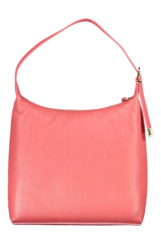 Pink Leather Women Handbag