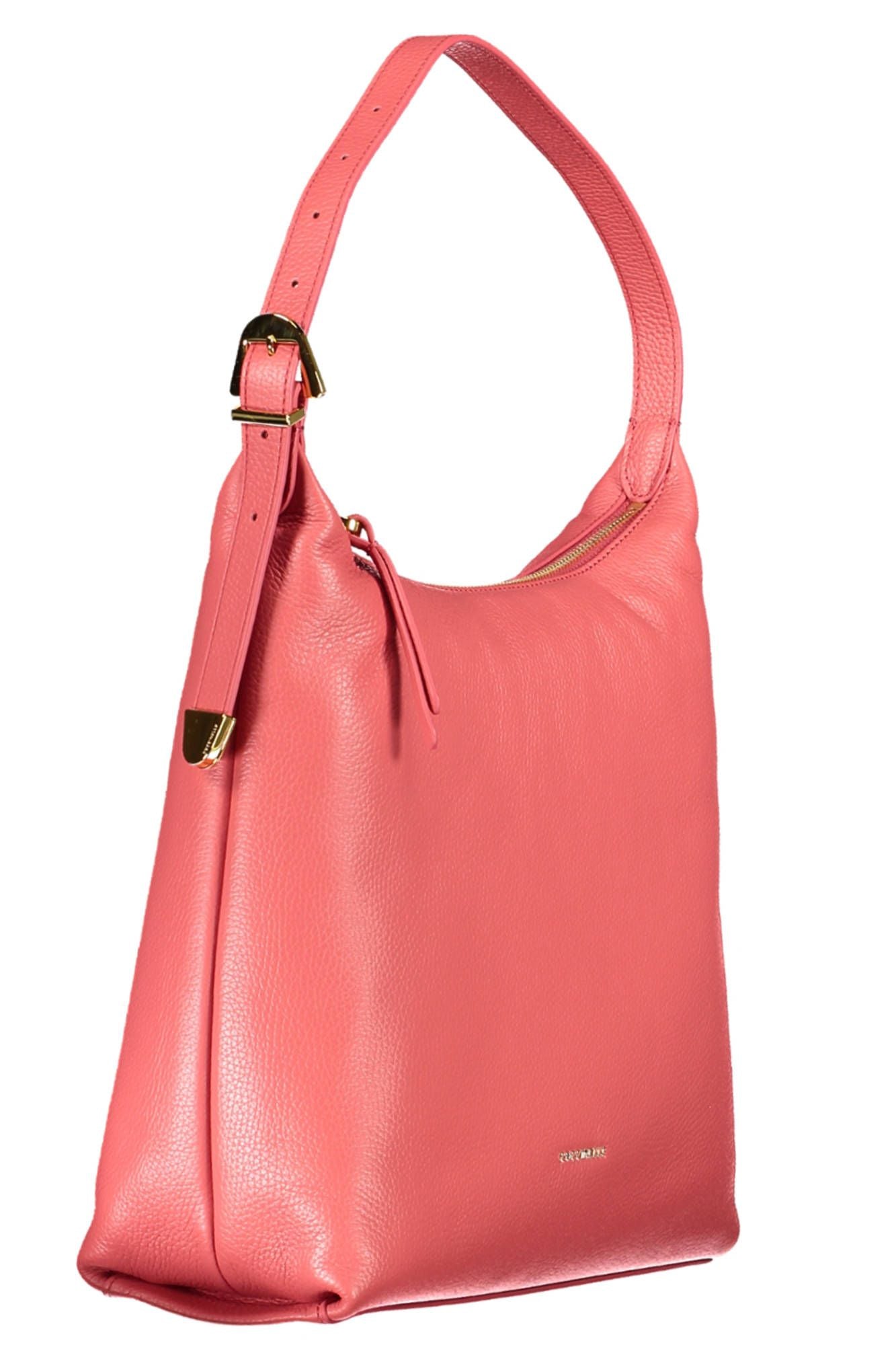 Pink Leather Women Handbag