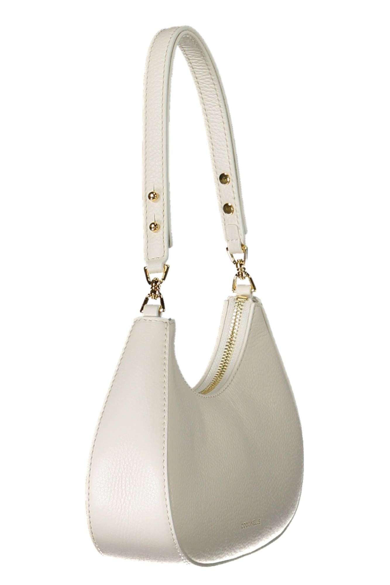 White Leather Women Handbag
