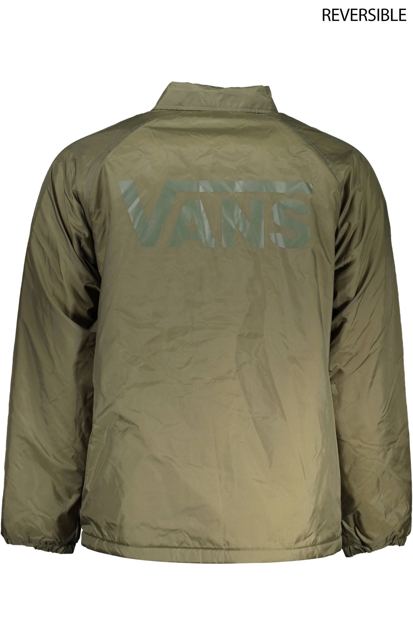 Green Nylon Men Jacket
