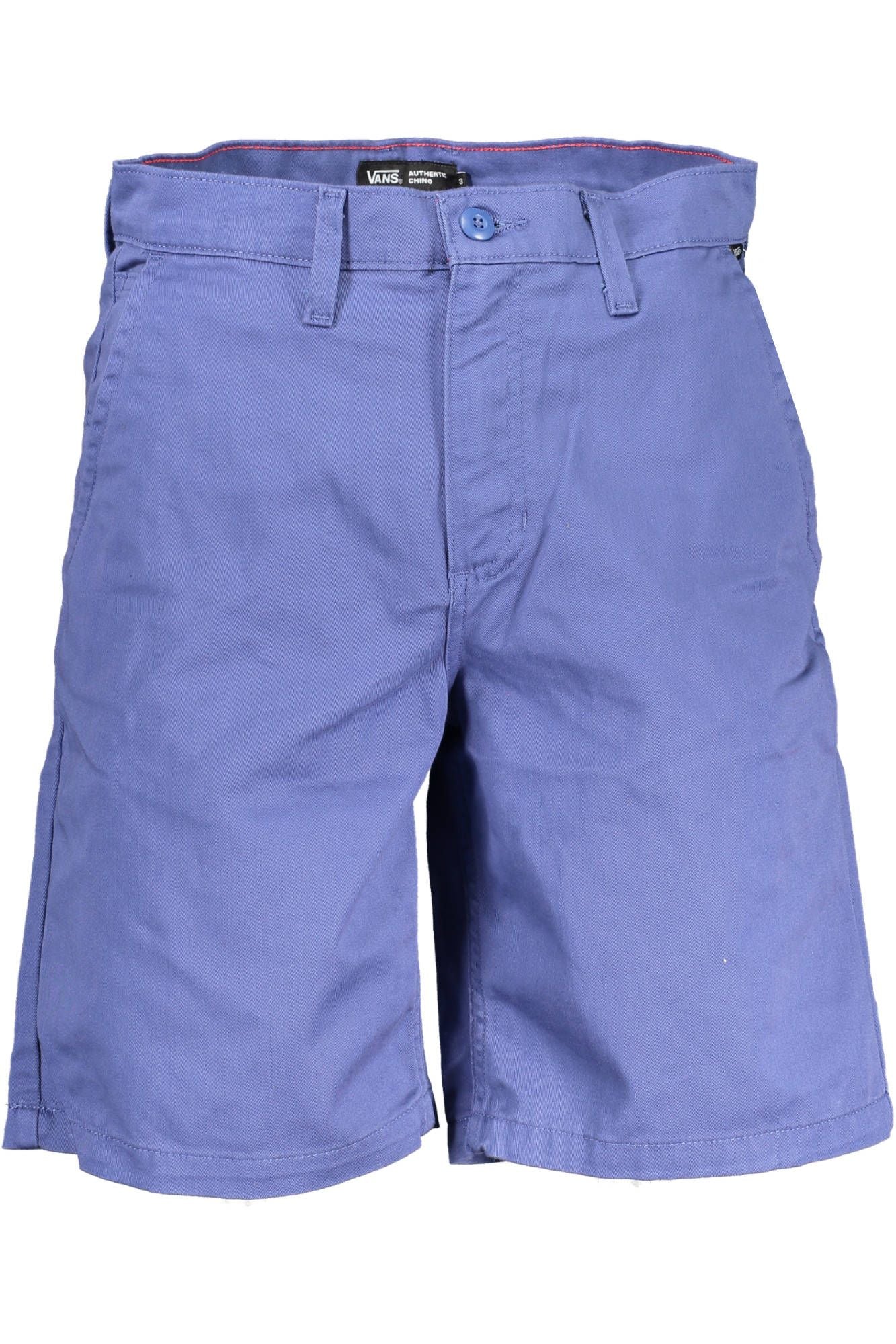 Blue Cotton Mens Shorts