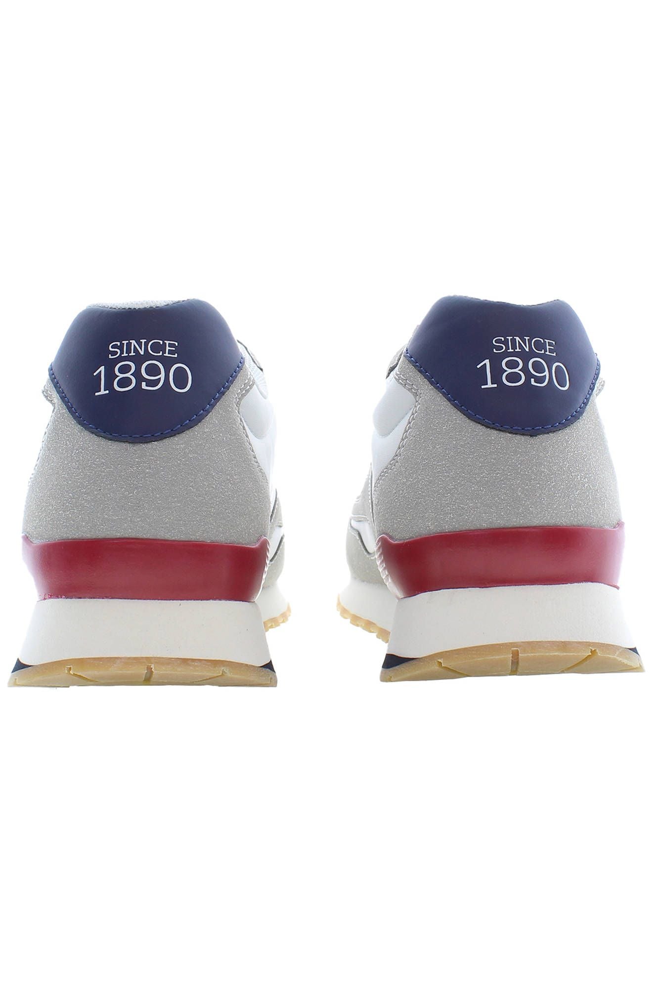White Polyester Men Sneaker