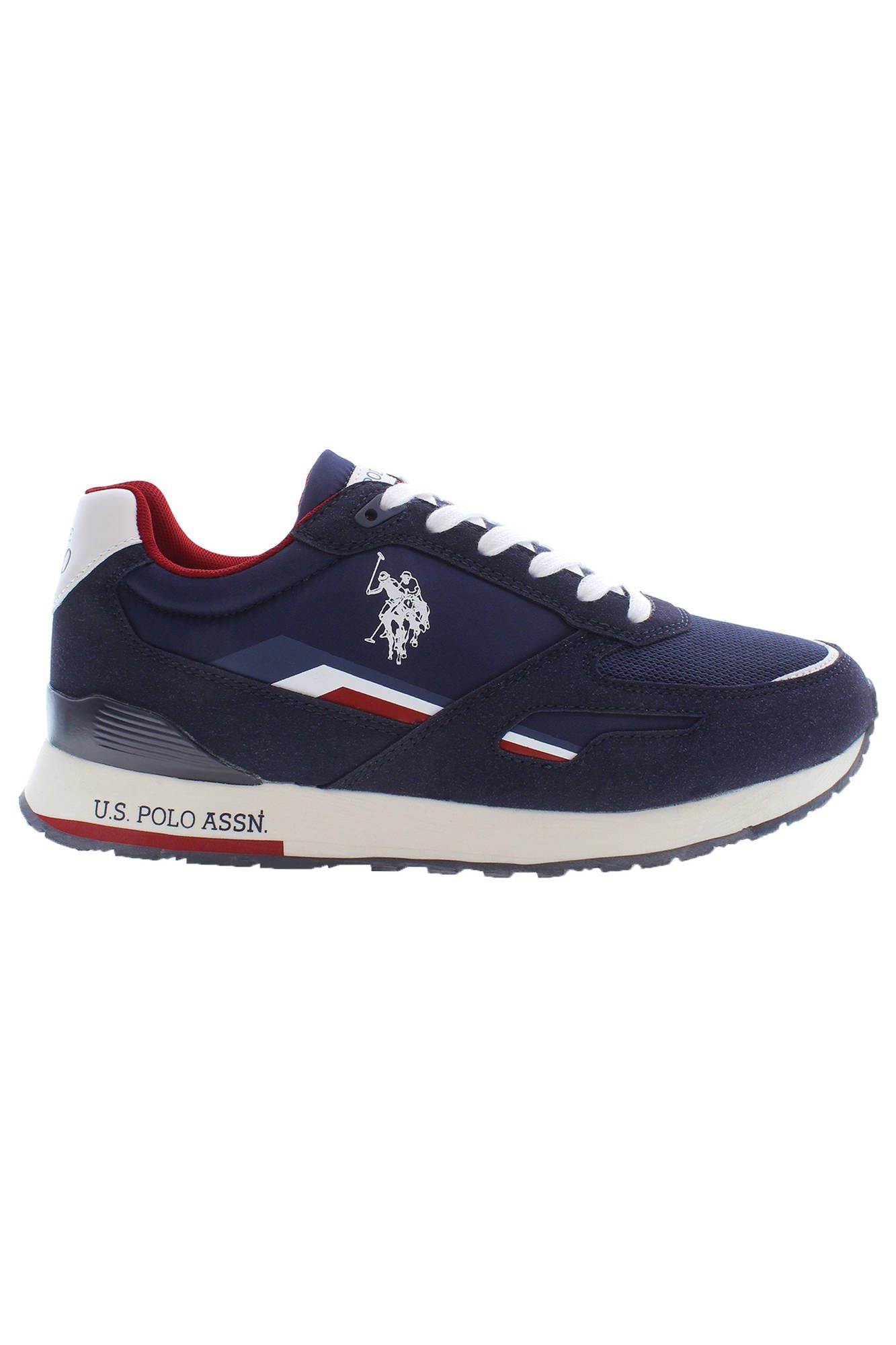 Blue Polyester Men Sneaker