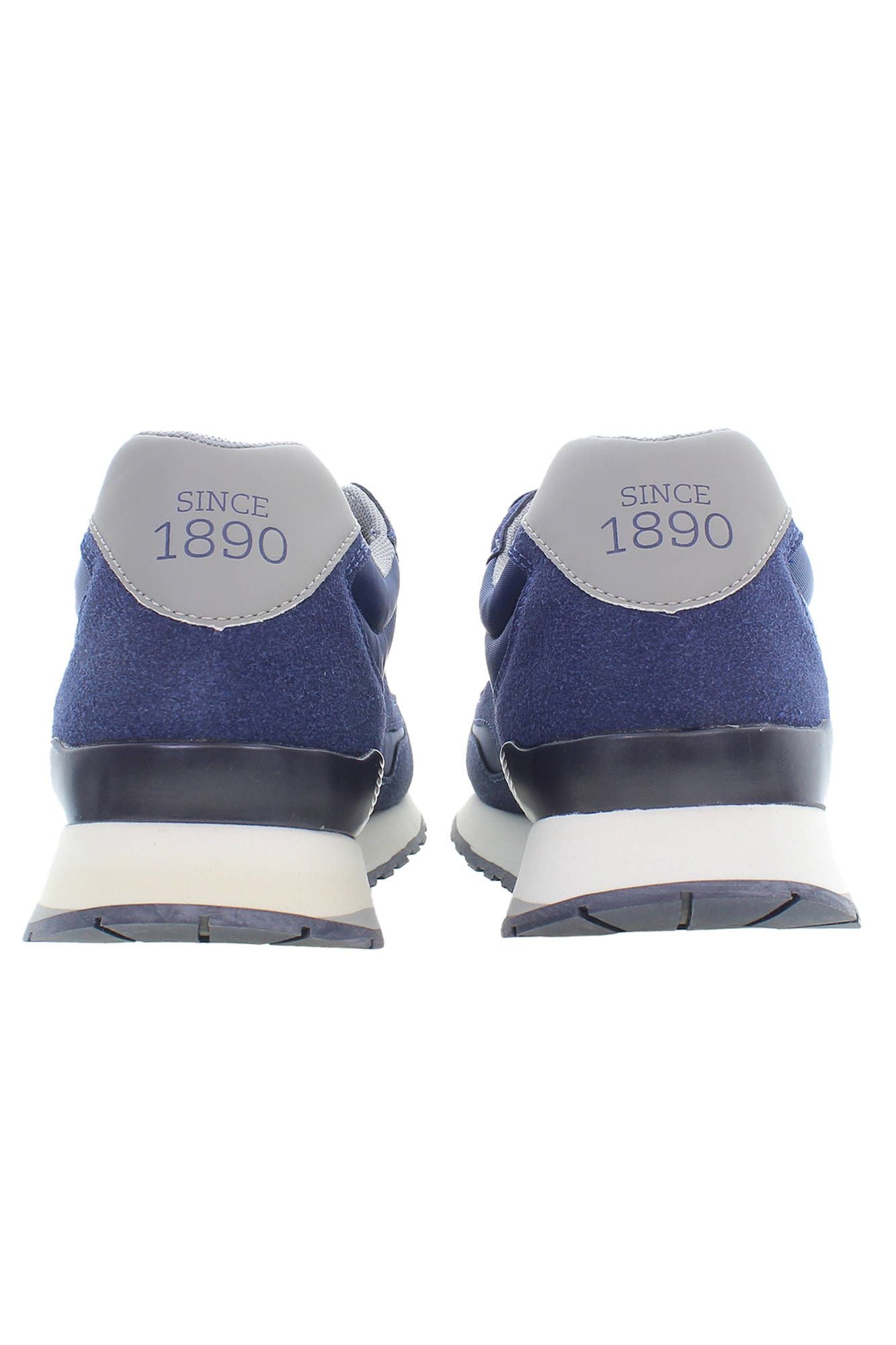 Blue Polyester Men Sneaker