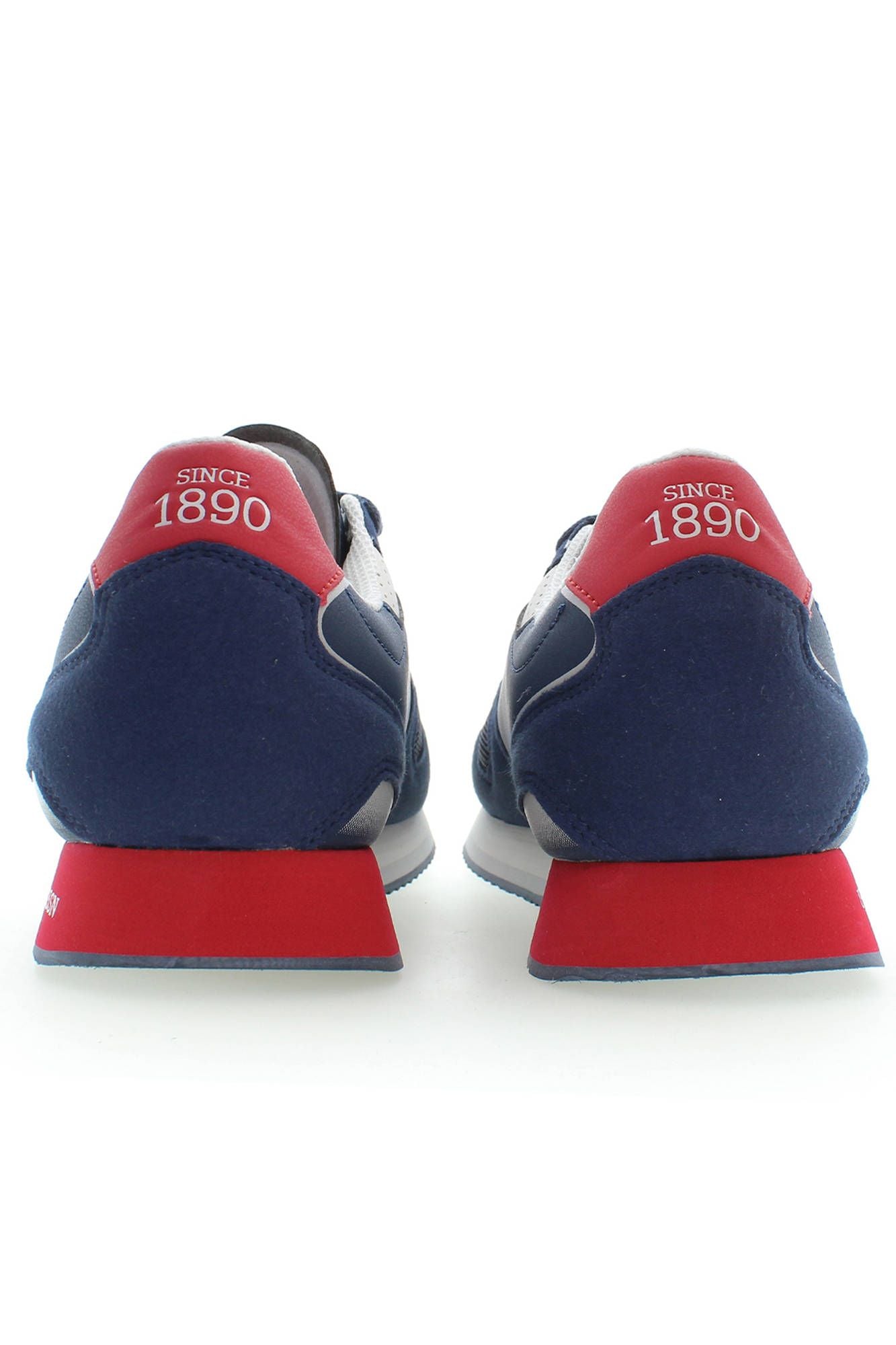 Blue Polyester Men Sneaker