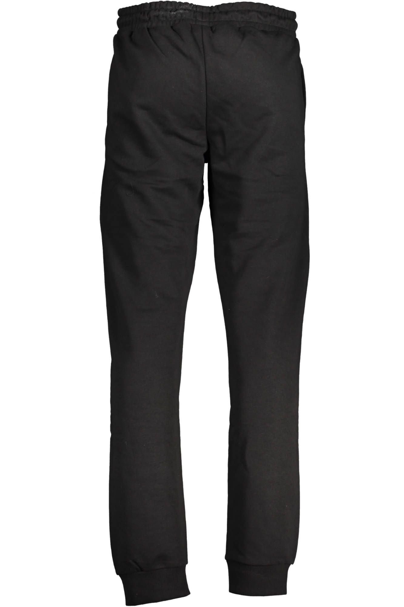 Black Organic Cotton Men Sports Pants