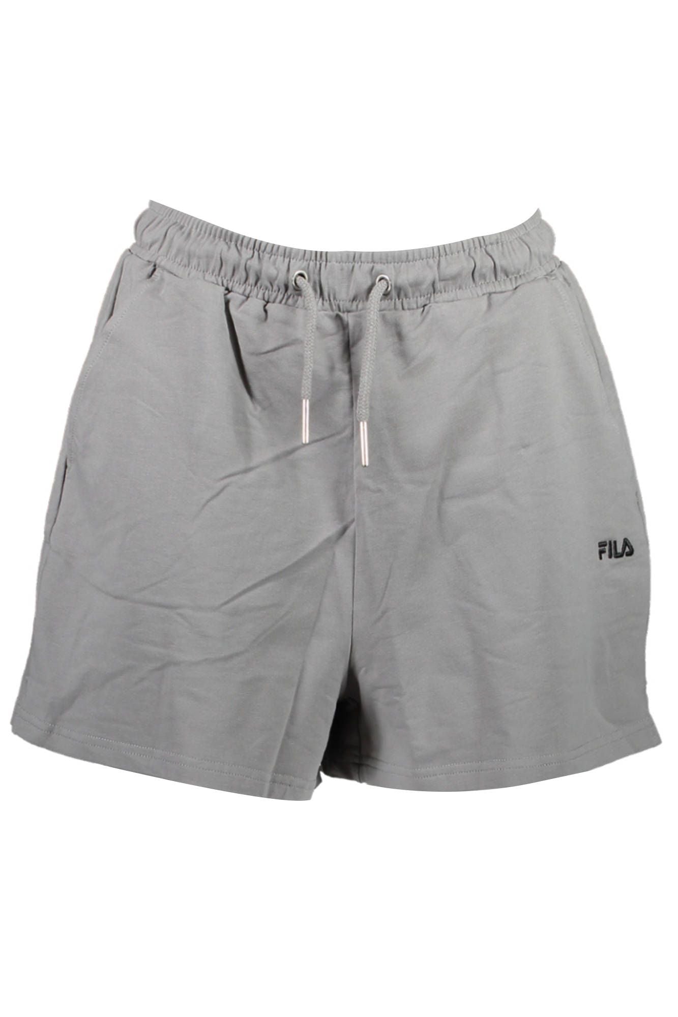 Gray Cotton Women Short