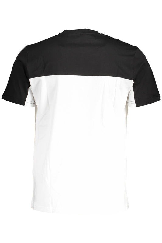 White Cotton Men T-Shirt