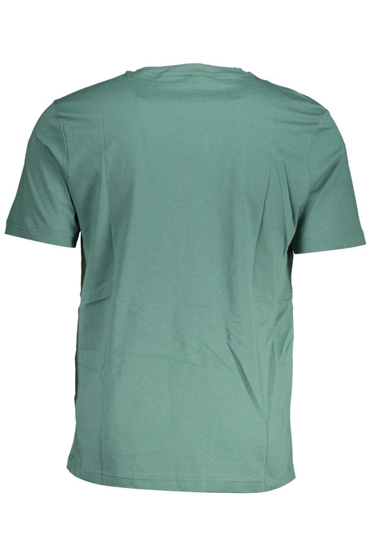 Green Cotton Men TShirt