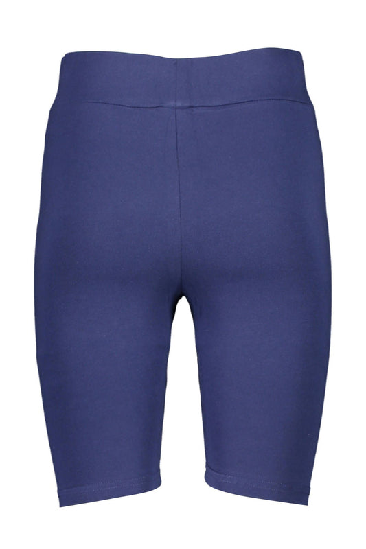 Blue Cotton Women Legging