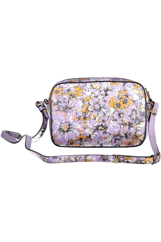 Purple Leather Women Handbag