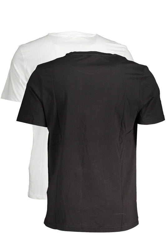 White Cotton Men T-Shirt