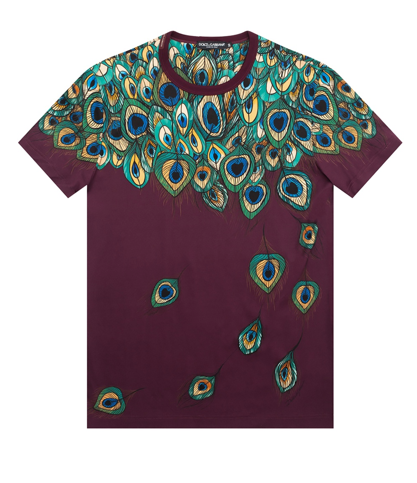 Red Cotton Men T-Shirt