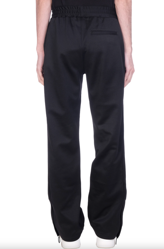 Black Cotton Men Pants