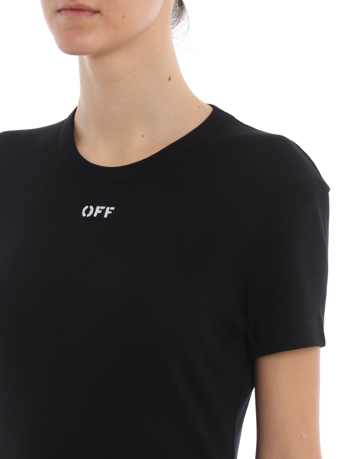 Black Modal Women T-Shirt