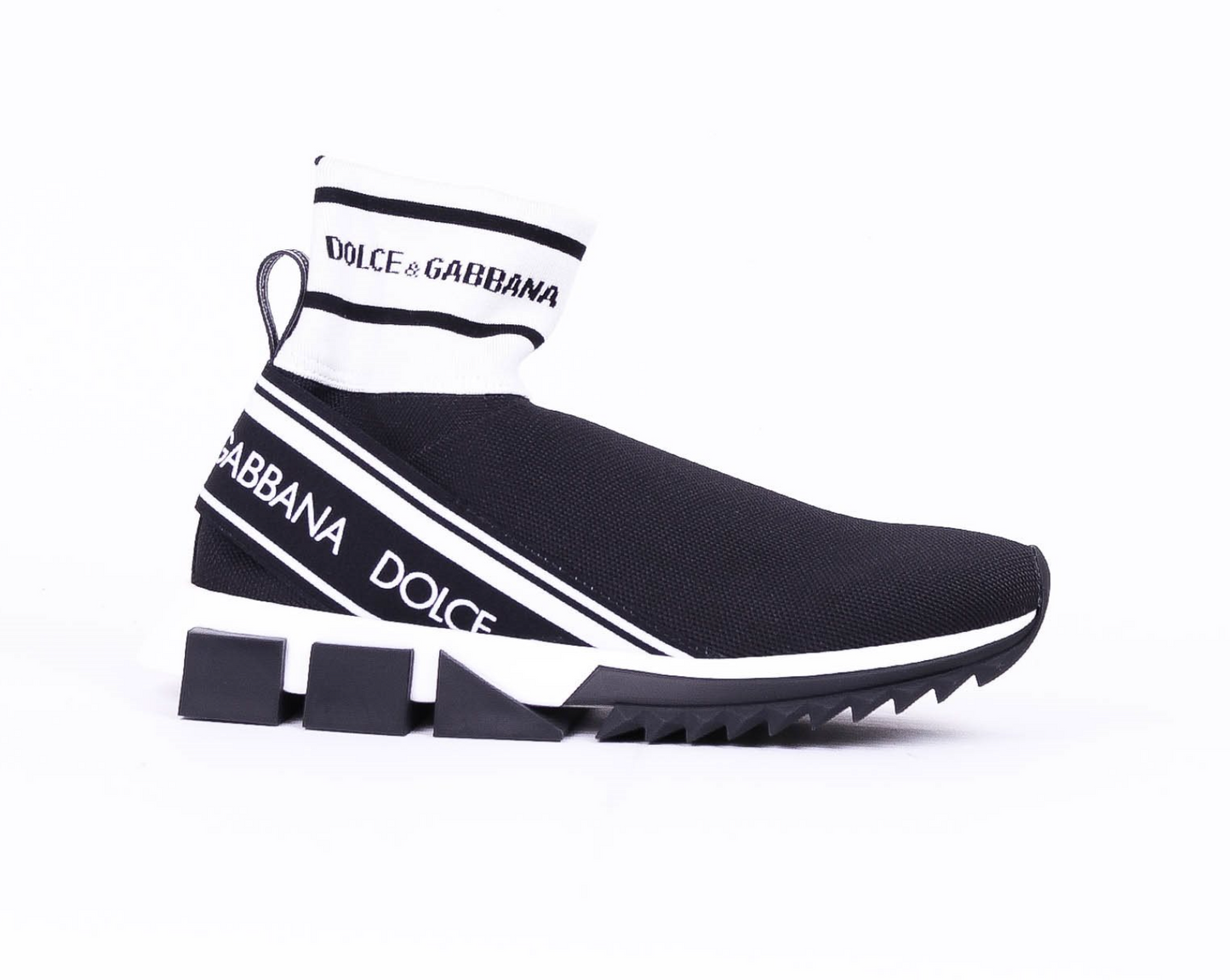 Black Polyester Men Sneaker