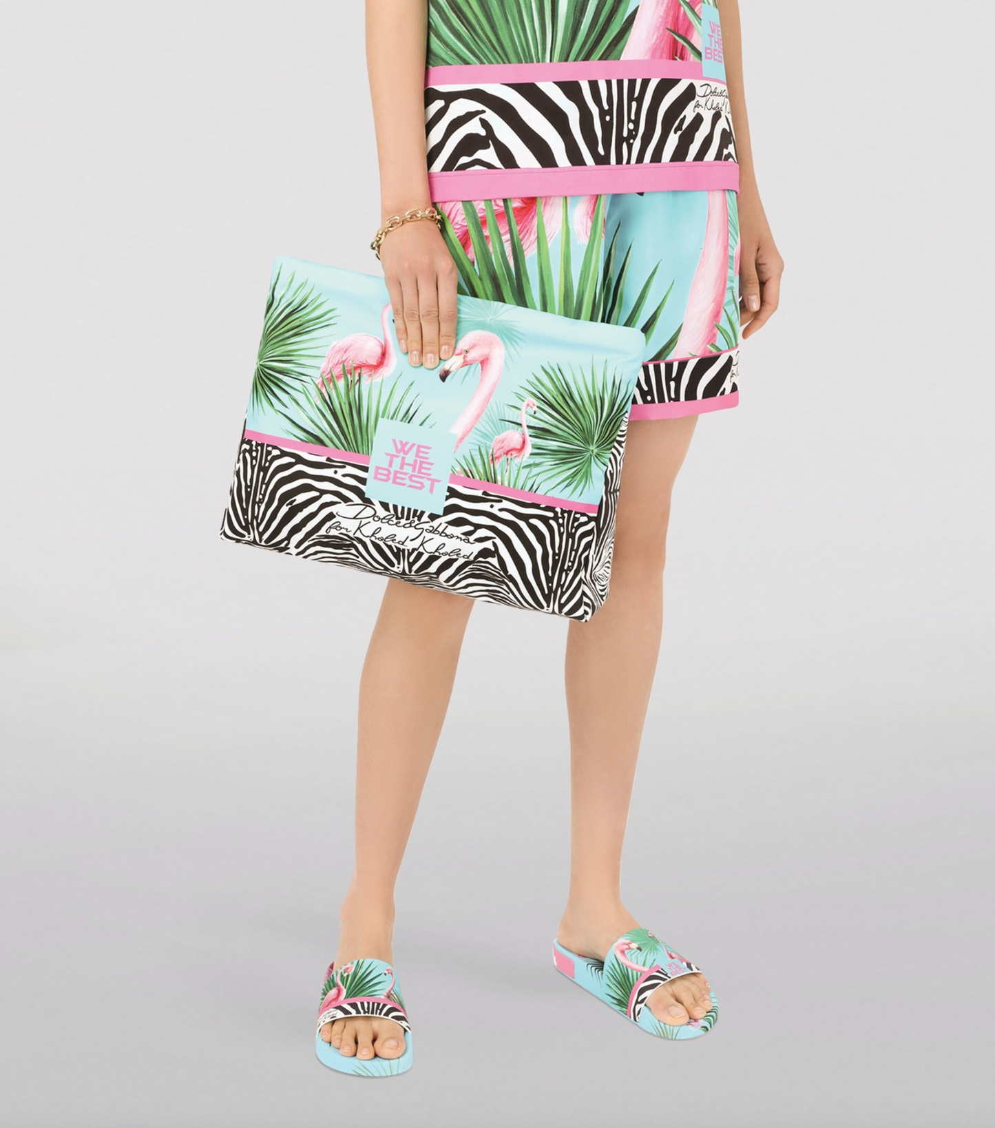 Multicolor Nylon Women Clutch