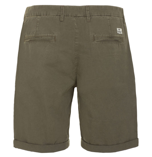 Green Cotton Men's Bermuda Shorts