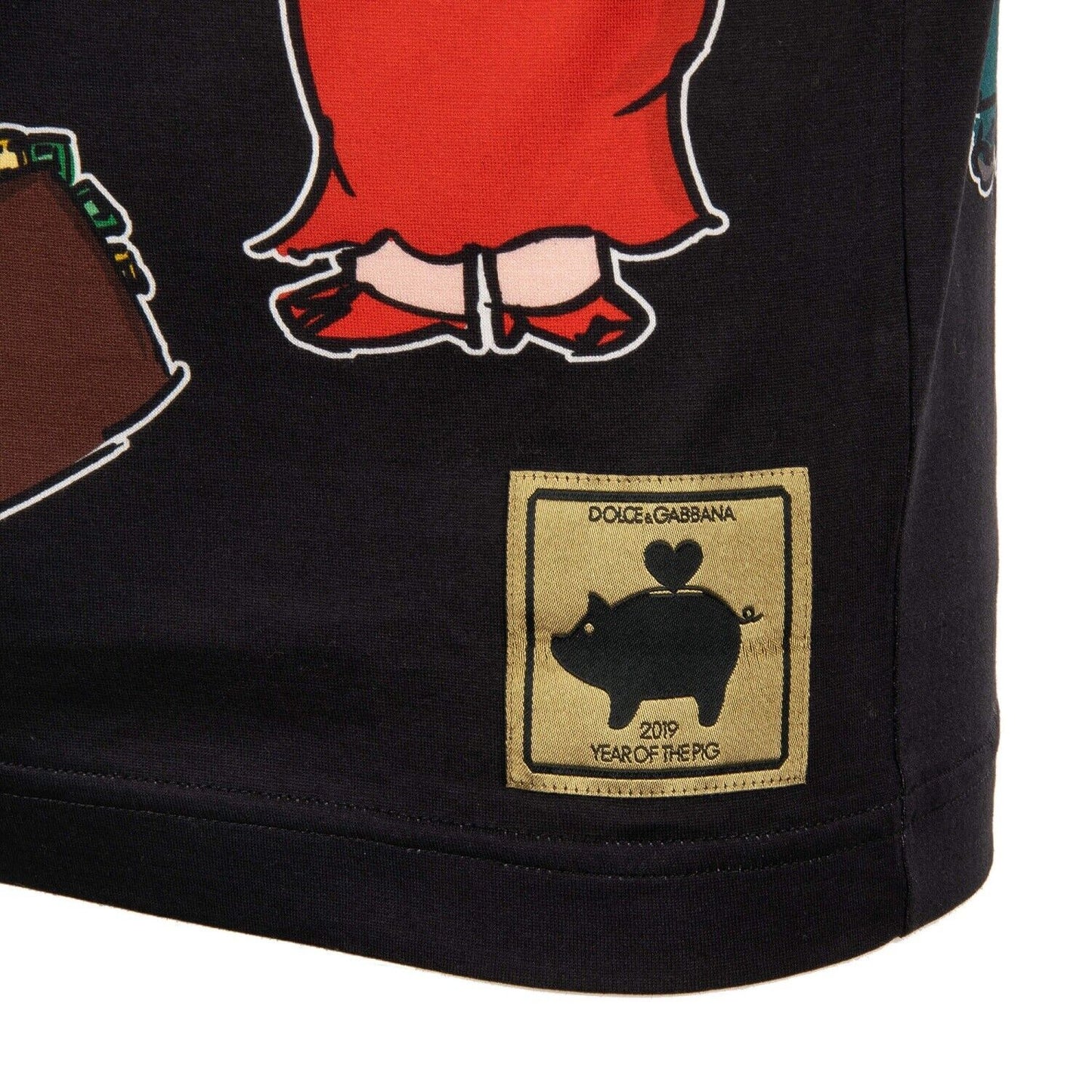 Black Cotton Men T-Shirt