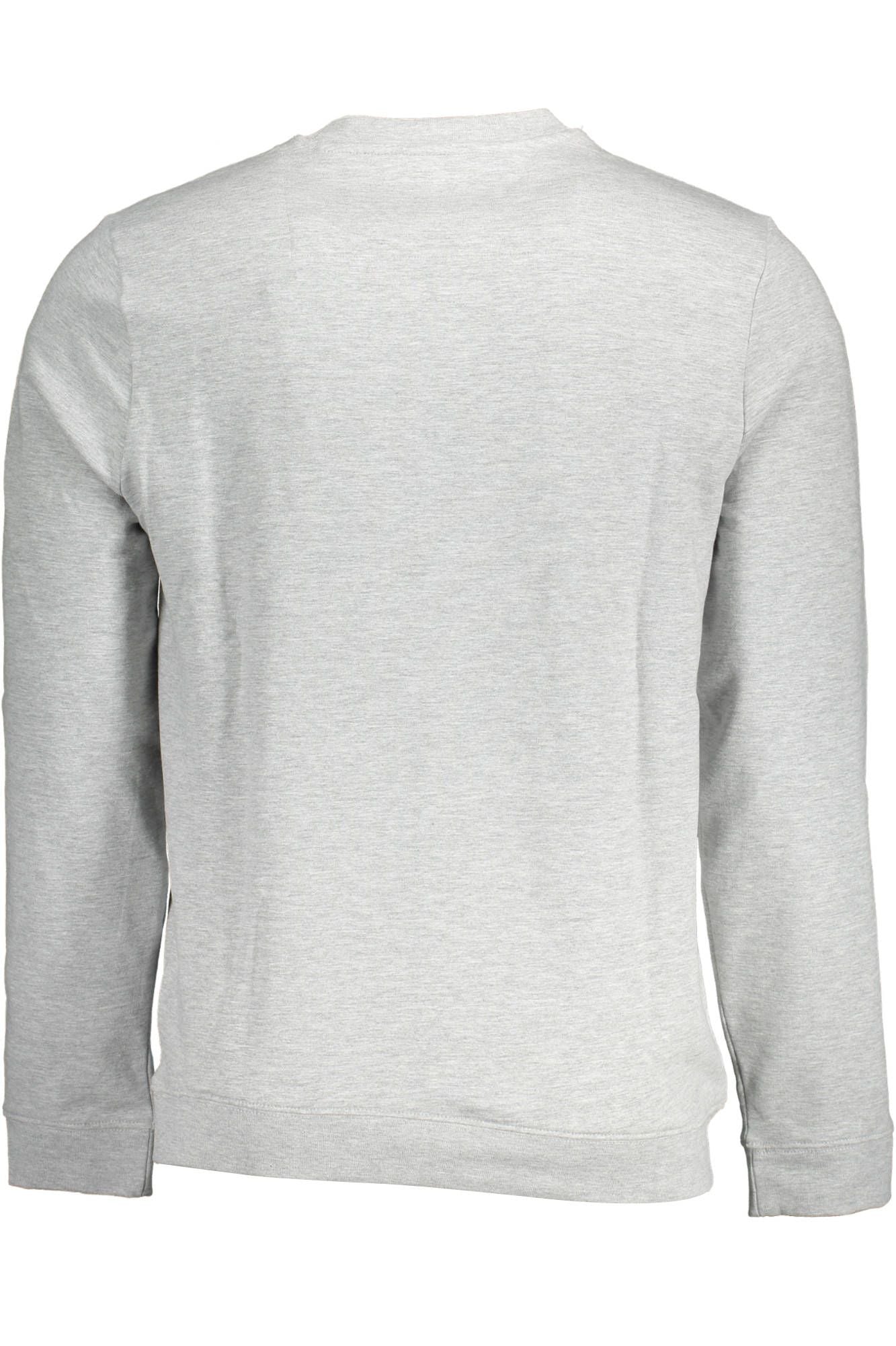 Gray Cotton Men Sweater