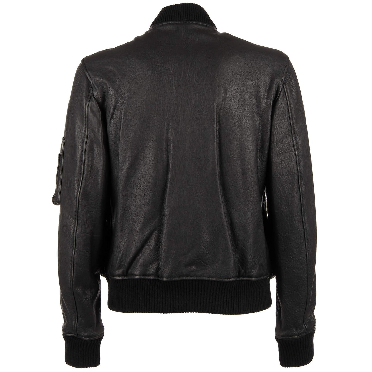 Black Lambskin Men Jacket