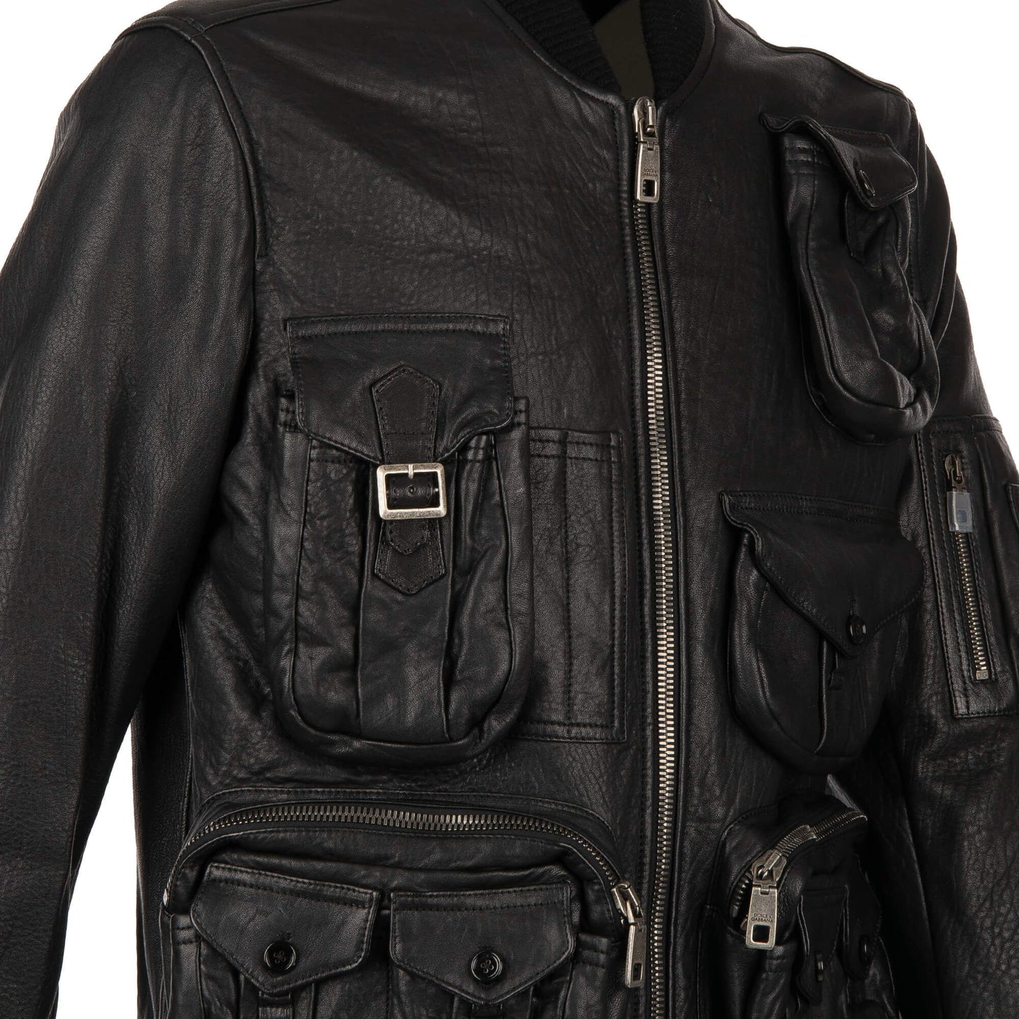 Black Lambskin Men Jacket