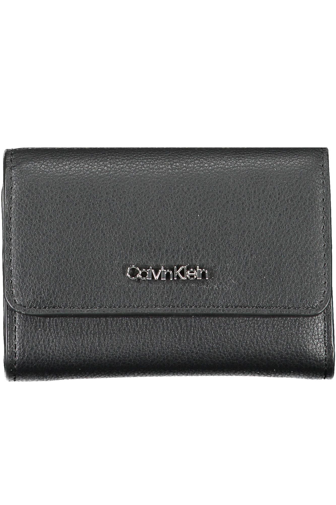 Black Polyurethane Women Wallet