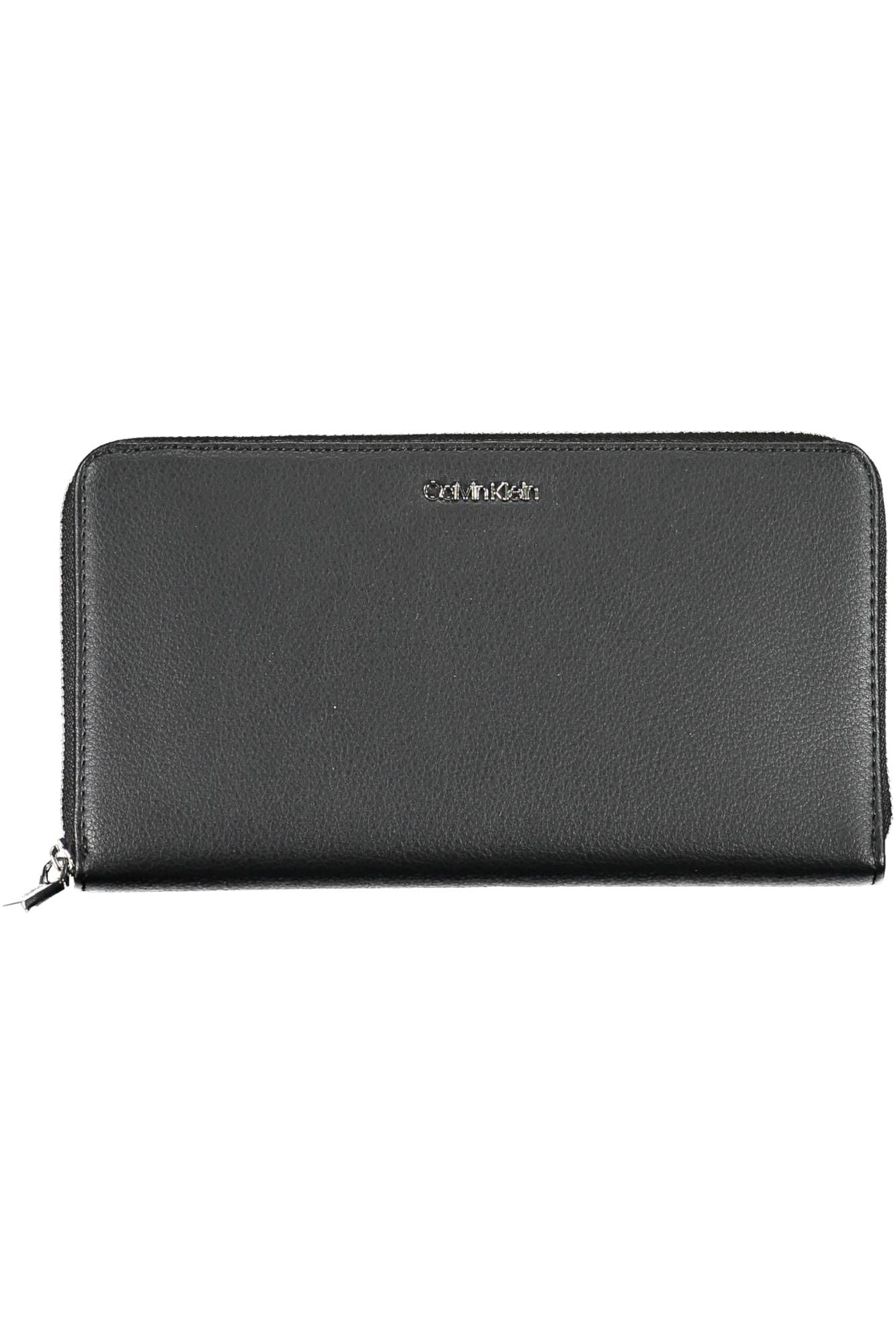 Black Polyurethane Women Wallet