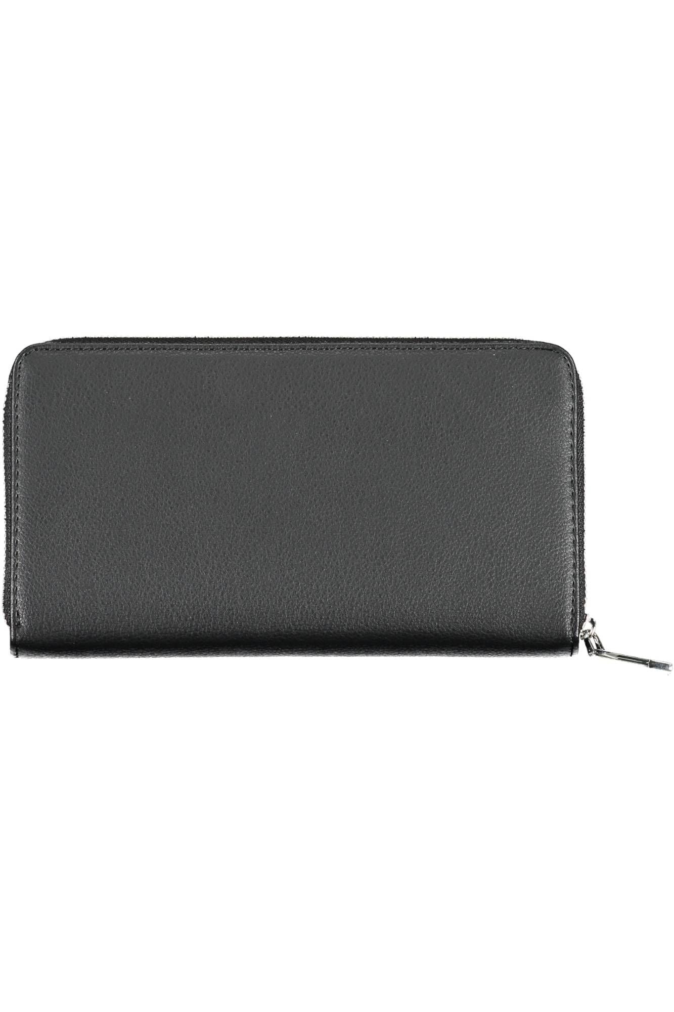 Black Polyurethane Women Wallet