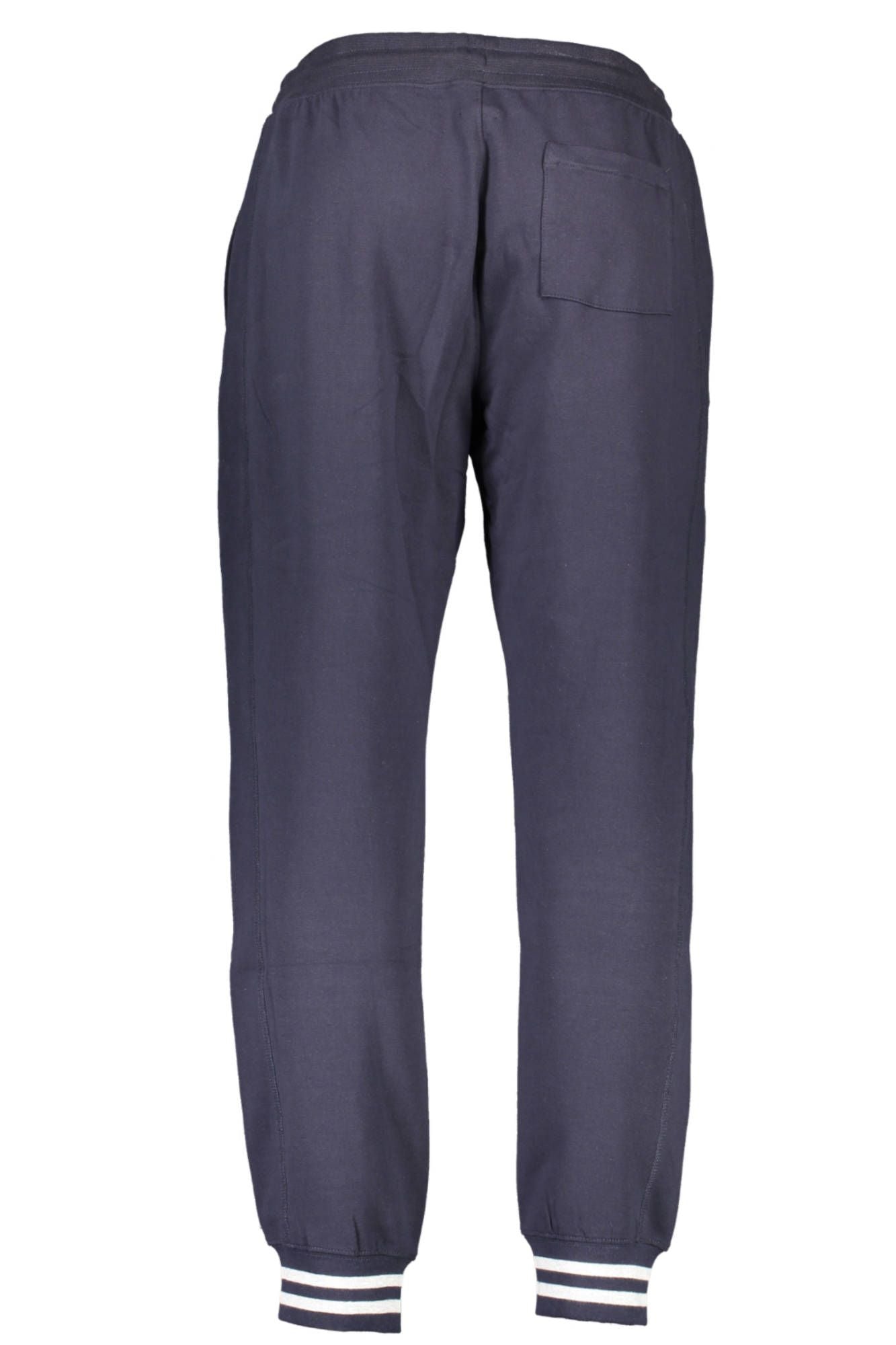 Blue Cotton Men Sports Trouser