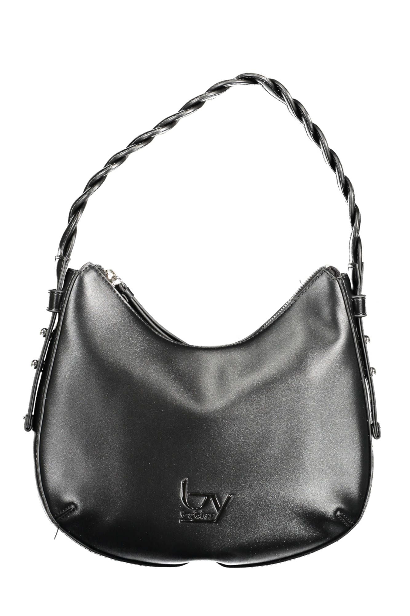 Black PVC Women Handbag