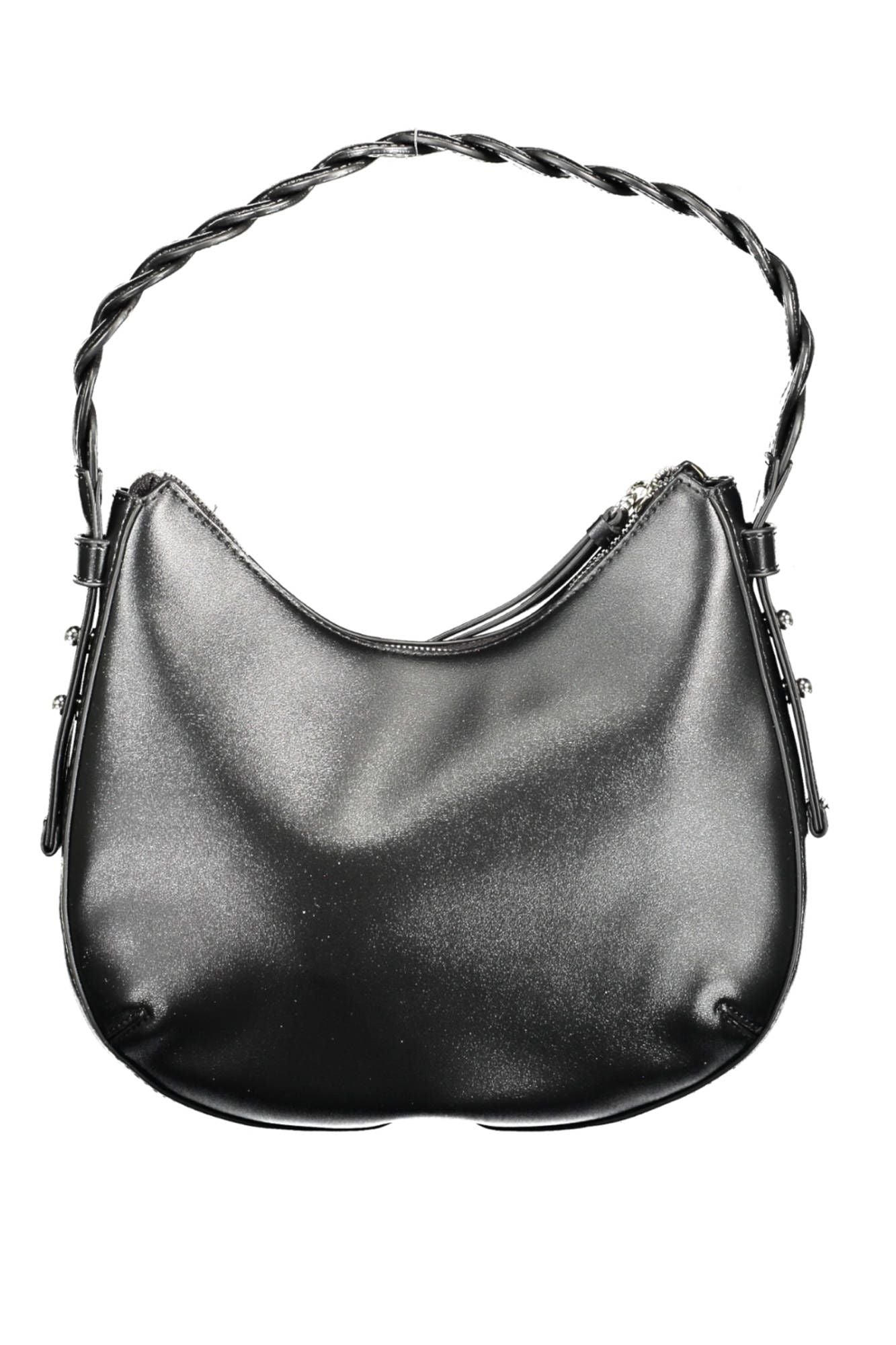 Black PVC Women Handbag