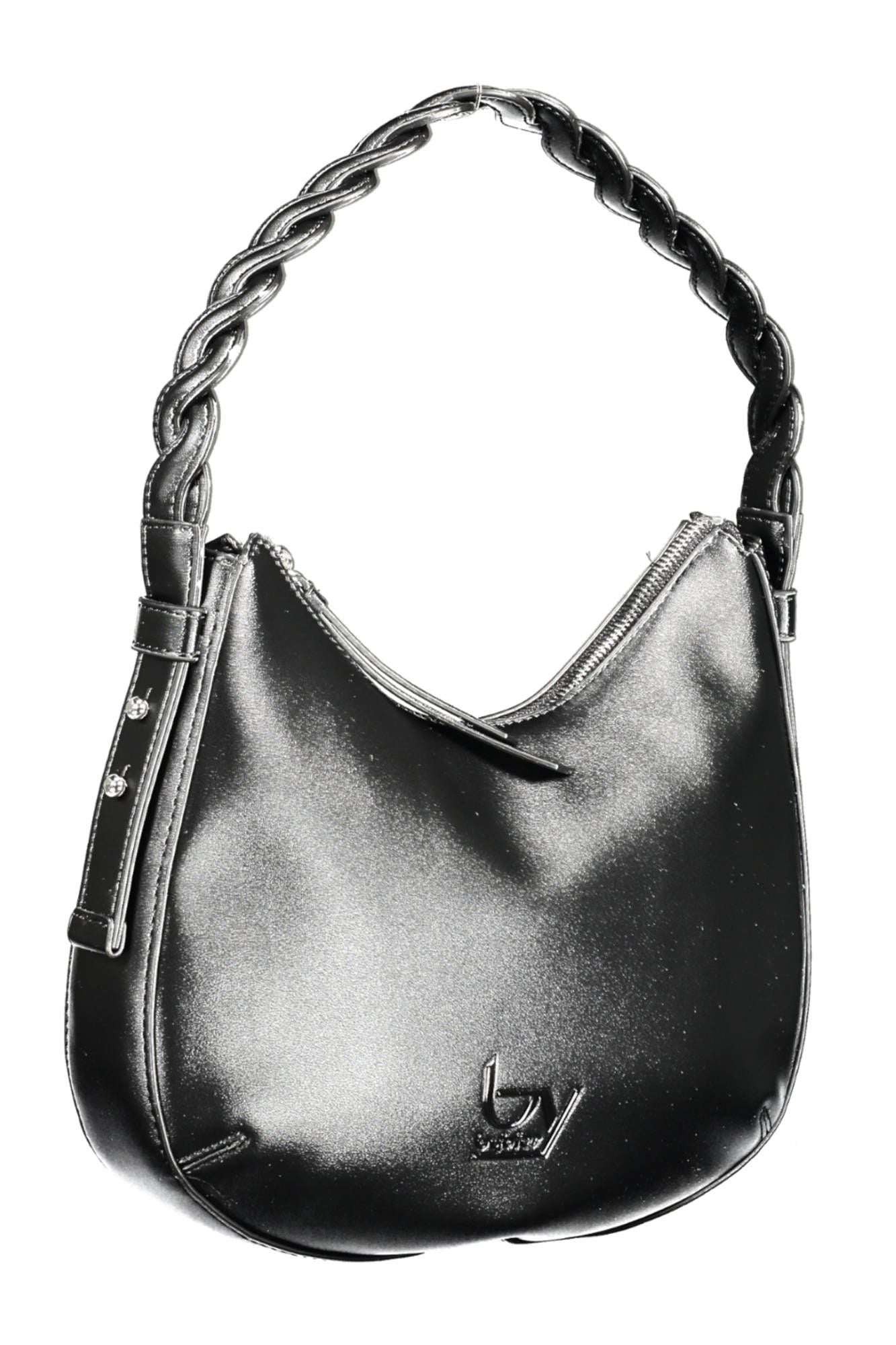 Black PVC Women Handbag