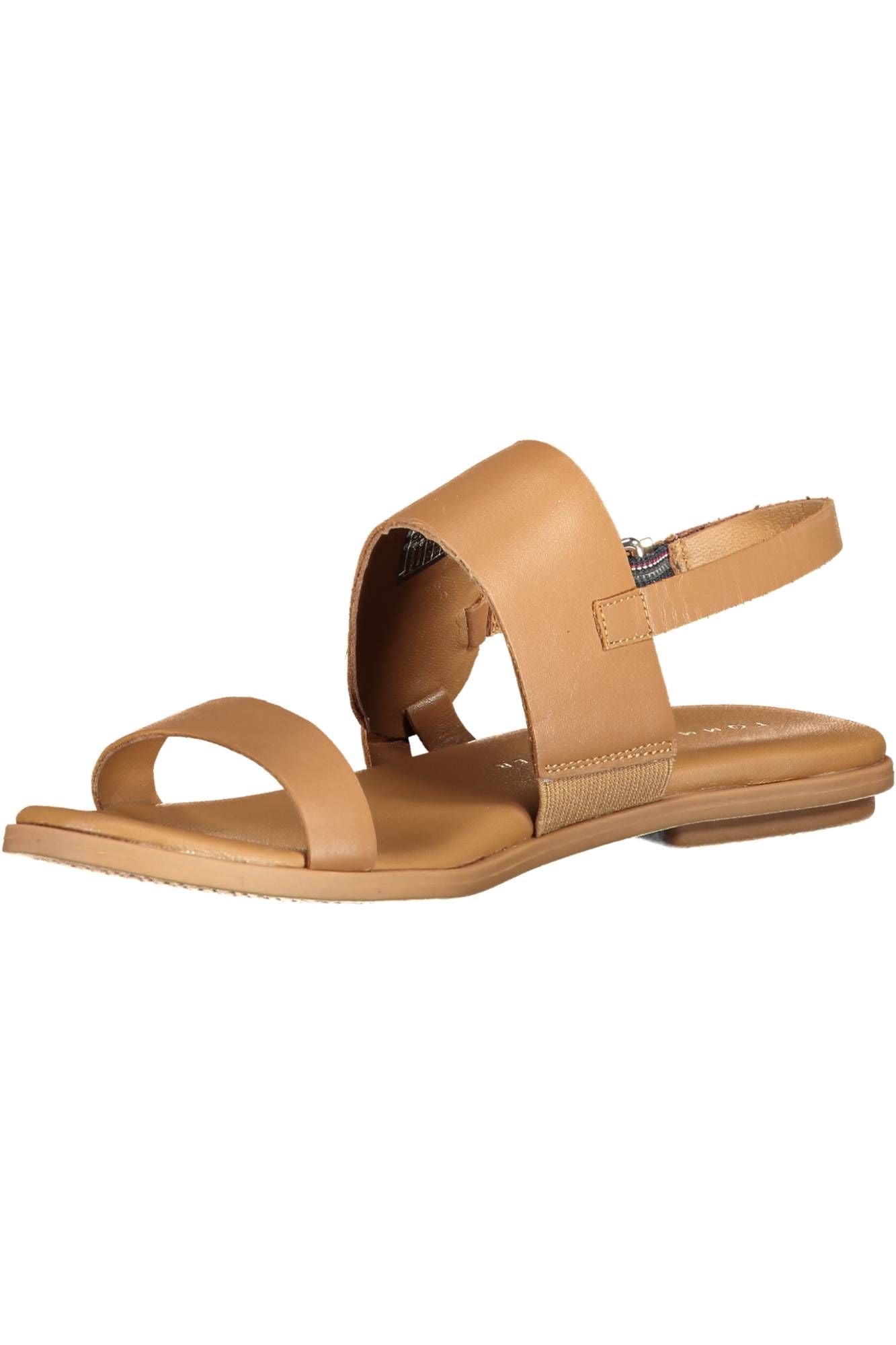 Brown Leather Women Sandal